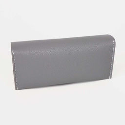 Футляр для очков на кнопке, салфетка, цвет серый - Simaland фото 2