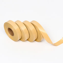 Цена за 4 шт. Лента для декора и подарков, кофе с молоком, 2 см х 45 м - Simaland фото 2