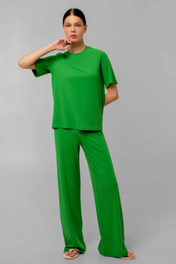 Арт. 10401/4 Пижама с брюками 44-52 (5 шт) Цвет:верх- зеленый, низ- зеленый