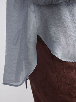 Ba?lama Detayl? Kad?n G?mlek