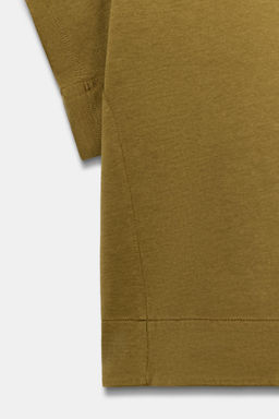 CAMISETA INTERLOCK CAPA / Oliva