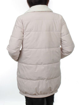S24-236 BEIGE Куртка демисезонная женская (100 гр. холлофайбер) - Fashion фото 8