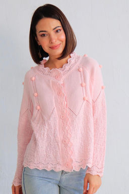 Martichelli Кардиган розовый  фото 24