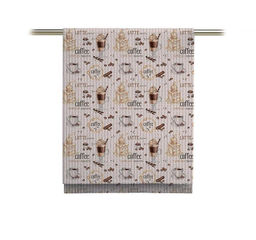 Полотенце 50*60 см вафельное (Кофе Латте, бежевый)