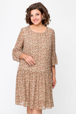 Блуза Swallow 803.2 черный+серебряный узор фото 1050