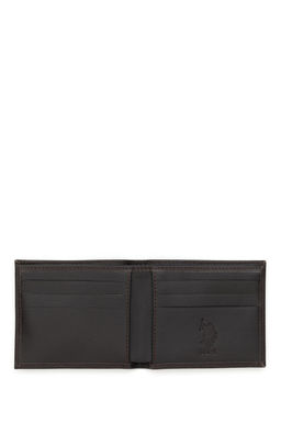Мужской коричневый кошелек Неожиданная скидка в корзине - U.s. polo assn фото 4