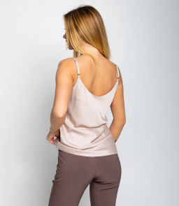 Топ #ОКТ025001, бежевый - Dommod фото 3