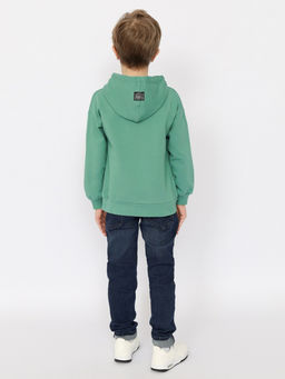 CRB wear/CSKB 63743-37-391 Толстовка для мальчика,зеленый/Ex.Cherubino  фото 5
