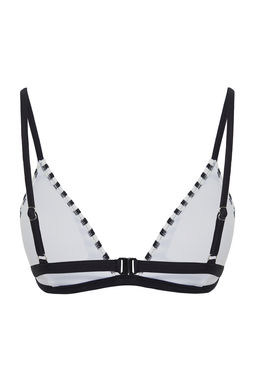 TRENDYOLMILLA Cizgili Ucgen Dokulu Bikini Ustu TBESS24BU00137  фото 7