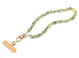 Брелок на чехол телефона с крошкой пренита, 37см