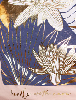 Свободная футболка с принтом из премиального хлопка с эластаном - Vilatte фото 2