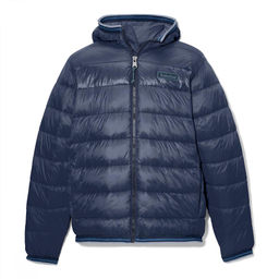 Куртка Timberland Jacket Hooded Mid Weight синяя