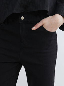 Slim Mom Kad?n Jean Pantolon