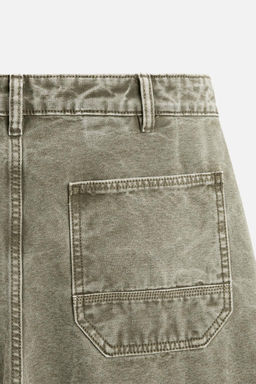WASHED CARPENTER TROUSERS - Zara фото 36