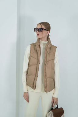 Жилетка Маконс (коричневый) - Nadi bordo фото 13