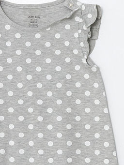 Bisiklet Yaka K?sa Kollu K?z Bebek Tulum - Waikiki фото 3