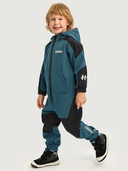 Комбинезон 8л15126 деним/черный