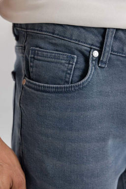 Pedro Slim Fit Джинсовые брюки узкого кроя с нормальной талией и узкими штанинами - Defacto фото 5