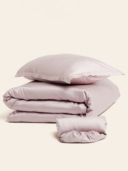 Наволочка SL Home Tencel, 50×70+3 см, пудра, тенсель, эвкалиптовое волокно 100%