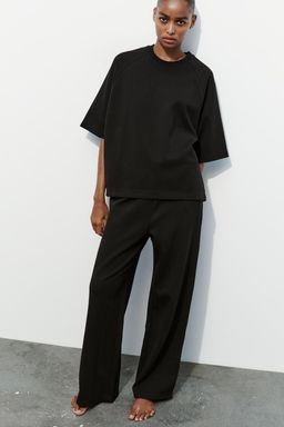 INTERLOCK OVERSIZE T-SHIRT - Zara фото 8