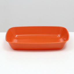 Туалет для кошек, 33.5×25×6 см, округлый, без сетки, пластик