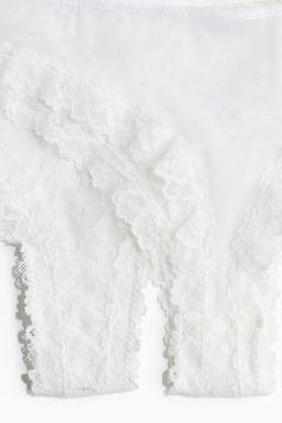 Pack de 3 bragas Brazilian de encaje - H&m фото 7