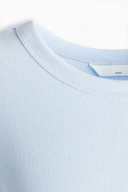 MAMA Camiseta en punto de canale - H&m фото 6