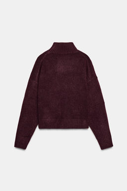 SOFT KNIT HIGH NECK JUMPER - Zara фото 5