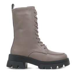 5B5243 ЖЕН Ботинки нат.кожа нат.мех ТЭП