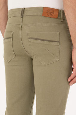 U. S. Polo Assn / Мужские джинсовые брюки цвета хаки - U.s. polo assn фото 6