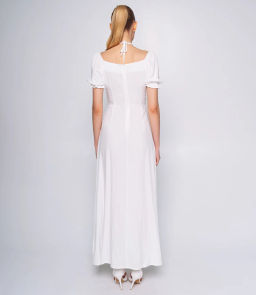 Платье #ОКТ035002, белый