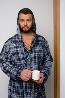 ФЛАНЕЛЬ 100% ХЛОПОК Халат домашний - Новый лен фото 4