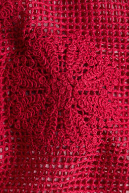 Vestido playero efecto crochet - H&m фото 4