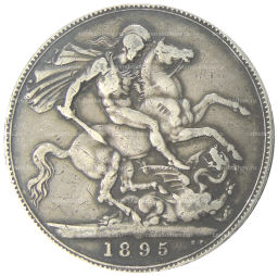 1 крона 1895 года Великобритания