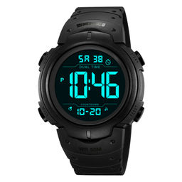 Часы наручные Skmei мужские электронные спортивные 2304black-black