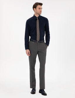 Lacivert Regular Fit Uzun Kollu Basic G_mlek - Pierre cardin фото 4