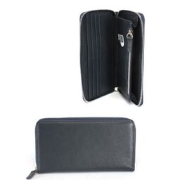 Портмоне/клатч муж Croco ПР-1303 натуральная кожа 2 отд, 8 карм, синий галант (256) 245259