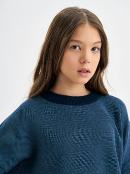 Синий джемпер для мальчика