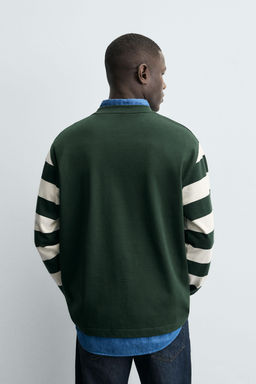 STRIPED LONG SLEEVE T-SHIRT - Zara фото 3