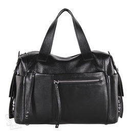 Сумка женская кожаная 6619VG black Vitelli Grassi  фото 3