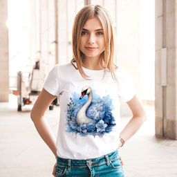 Эксклюзивная футболка Yana Pletneva упаковка плотный Zip пакет!