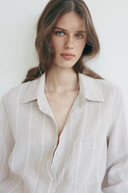 Camisa de lino - H&m фото 7