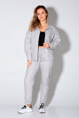 Костюм Liona Style 893 серый