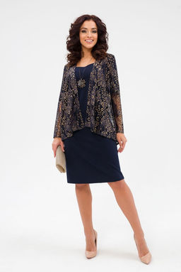 Платье-двойка Сильвина (48-56) - Serenada фото 5