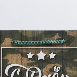 Цена за 2 шт. Пакет подарочный ламинированный, упаковка, С 23 февраля, ML 27?23?11.5 см