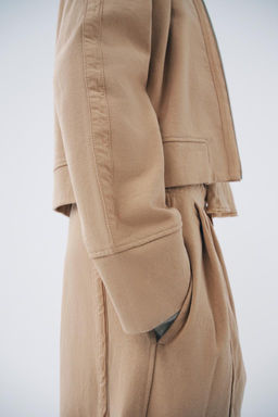 FADED PLUSH TROUSERS - Zara фото 6