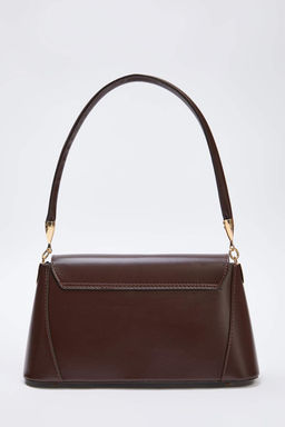 Koyu Kahverengi Metal Toka Detayl? Kad?n Mini Omuz Cantas? TAKAW26OC00081 - Trendyolmilla фото 5