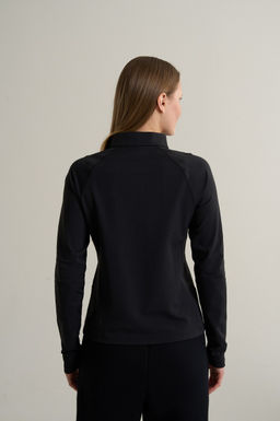 Лонгслив half-zip утепленный Черный ANTA TRN LS Tee фото 5