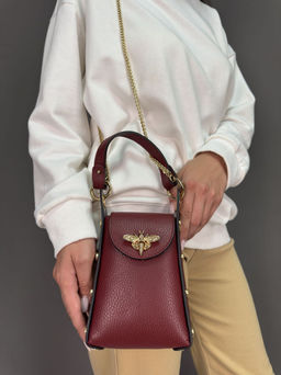 Сумка женская из телячьей кожи