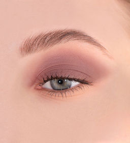 LuxVisage Тени жидкие матовые Matt tint waterproof 12H, тон 106 dusty mauve - Golden rose фото 3